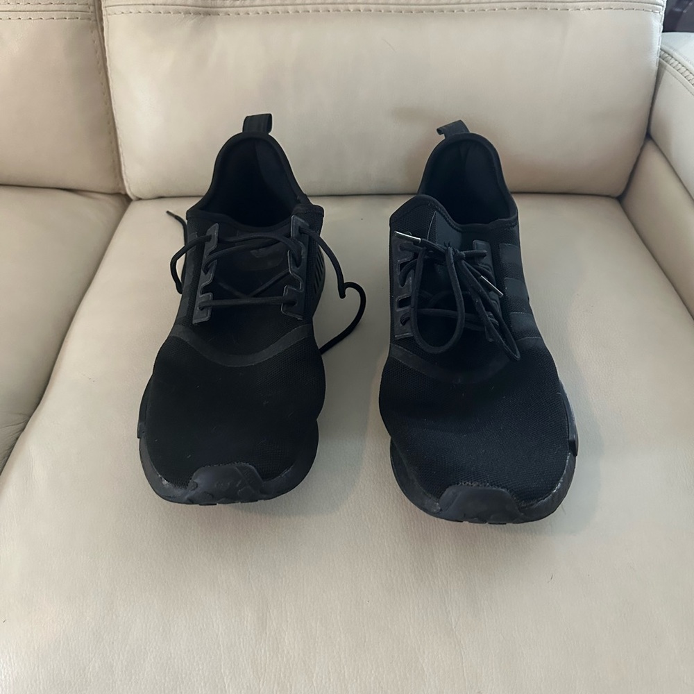 Adidas Triple Black NMD Athletic Shoes